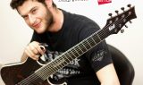 Kiriakos with his KGP Custom 7 String Signature guitar from Fast Guitars loaded with EMG Pickups Quick sweeping lick. Jeff Loomis style